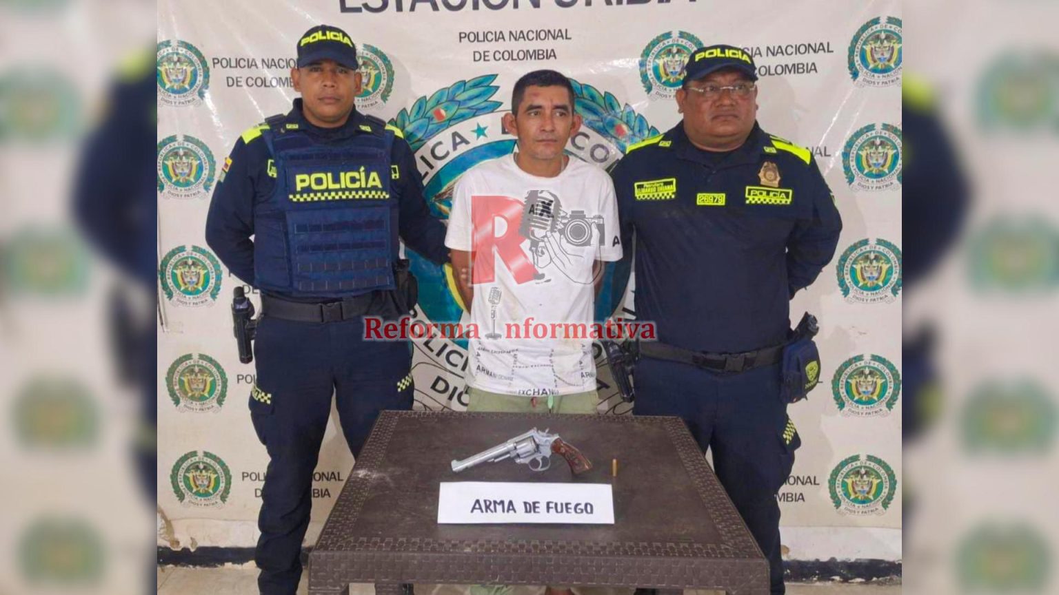 En Uribia es capturado hombre por porte ilegal de arma de fuego ...